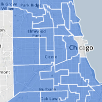 Chicago map