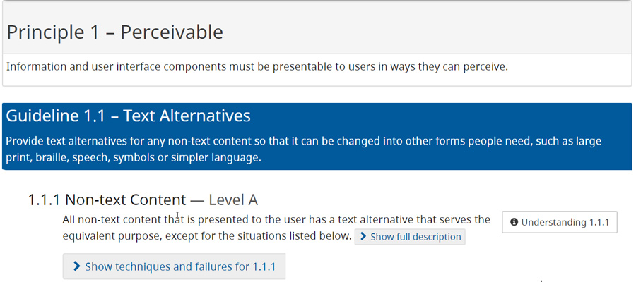 2.2.3 Examples - WCAG 2.0 - An introductory guide for Web developers